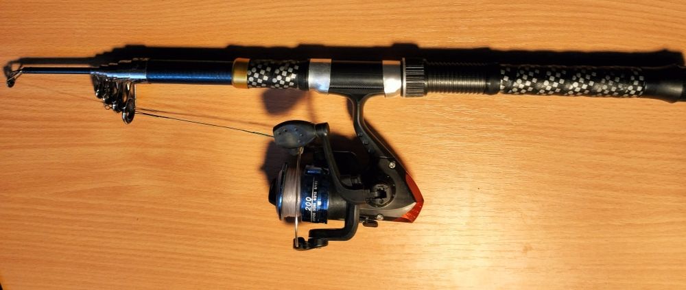 Wędka z kołowrotek