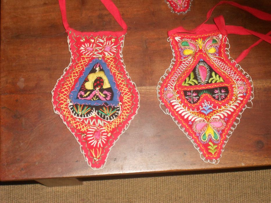 Algibeira bolsa traje lavradeira bordado Viana Castelo