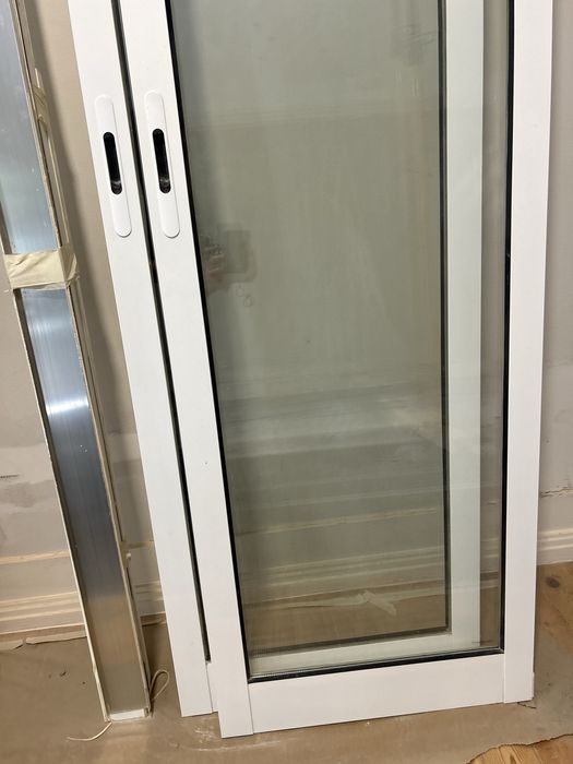 Porta / janela em alumínio com vidro duplo