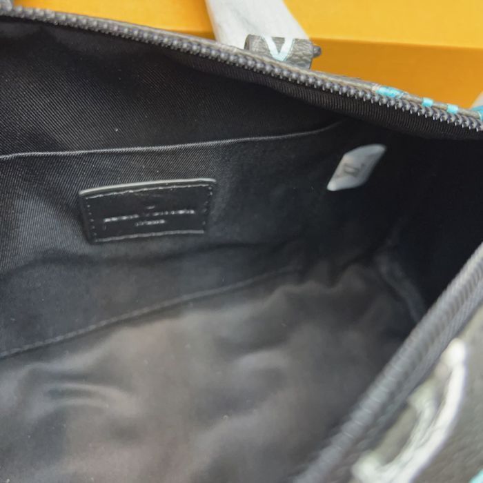 LOUIS VUITTON Keepal мужская сумка женская унисекс кожаная