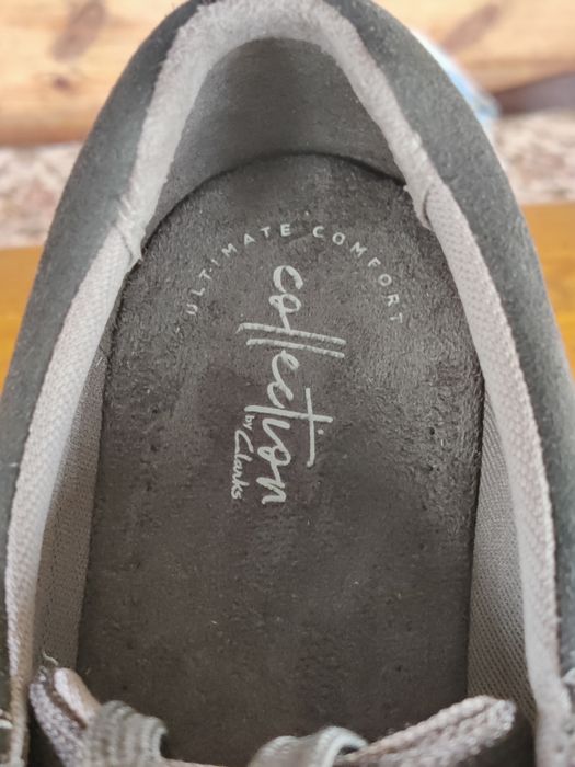 Чоловічі спортивні туфлі Clarks. Шкіра, розмір 44, 45