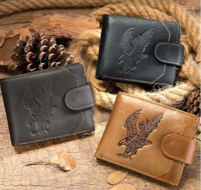 Passion portfel skóra naturalna brązowy Portfel - mężczyzna ttst1559