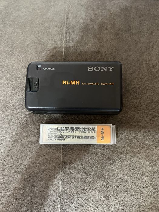 Sony MD-Walkman MZ-E30 Niebieski Zestaw