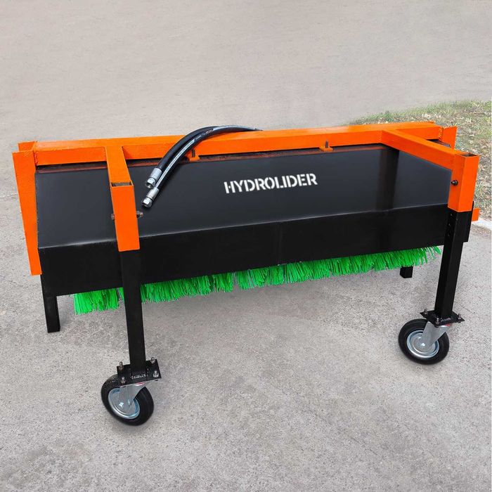 Щітка комунальна на міні-навантажувач | Прибиральна гідравлічна щітка