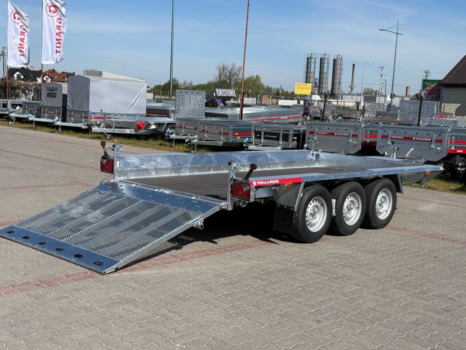 Przyczepa pod minikoparkę 400x182 TEMARED BUILDER4018 DMC3.5T
