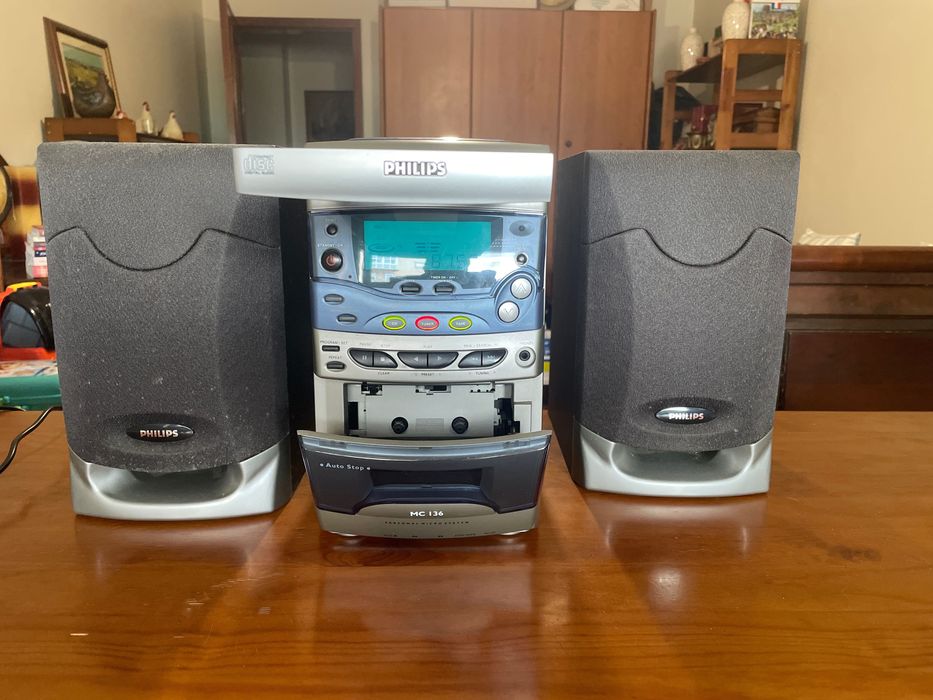 Philips MC136 – Aparelhagem Hi‑Fi vintage