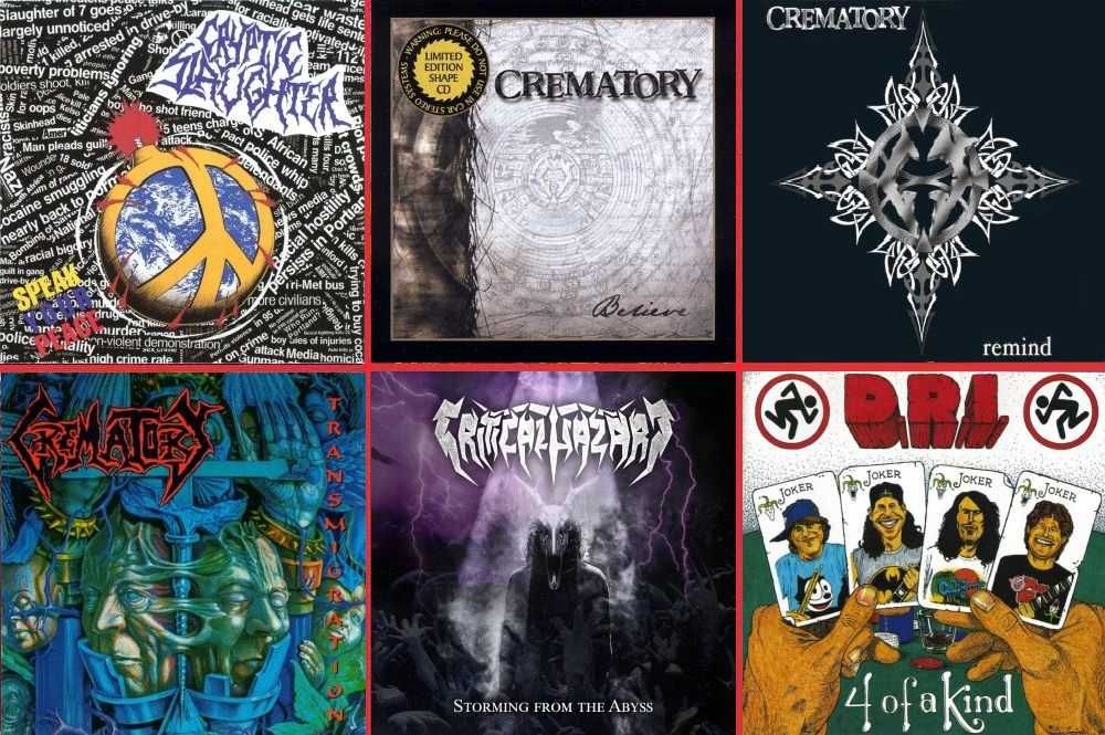 42 CDs - Metal - Raros - Muito Bom Estado