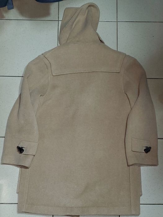 Burberry вовняне пальто-дафлкот