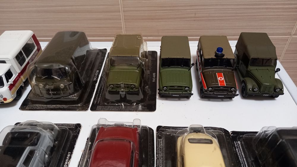 Автолегенды СССР Масштаб 1 43