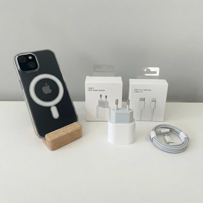 Zestaw iPhone: Ładowarka do Apple + Kabel Lightning + Etui - NOWE