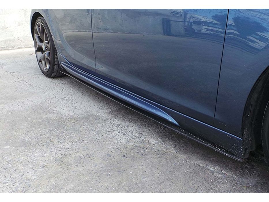 Opel Astra J 2009-2015 рр. Бокові пороги DPT V-1 (під фарбування)