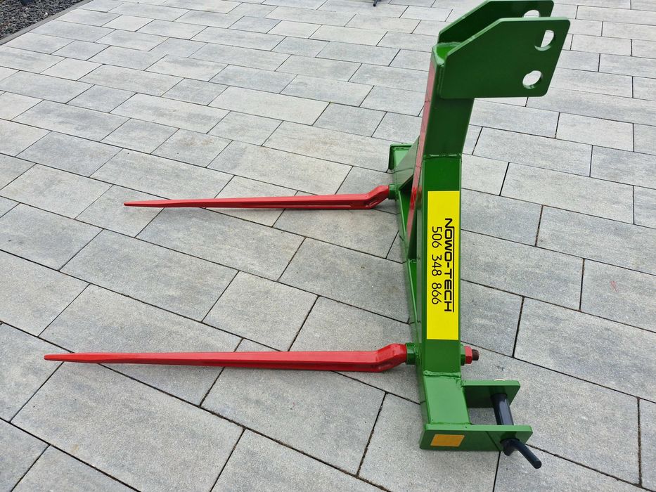 widły do bel, balotów, igła, podnośnik do siana na tył ciągnika, tuz