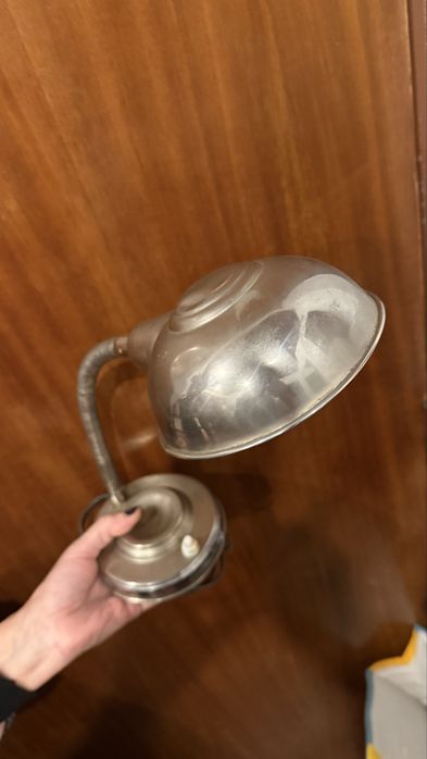 Candeeiro vintage de secretária.
