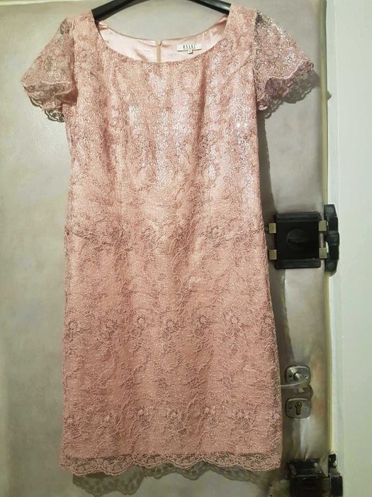 Sukienka pastelowy róż