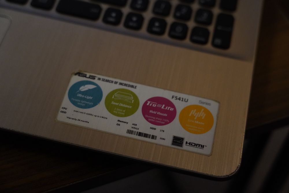 Computador portátil ASUS