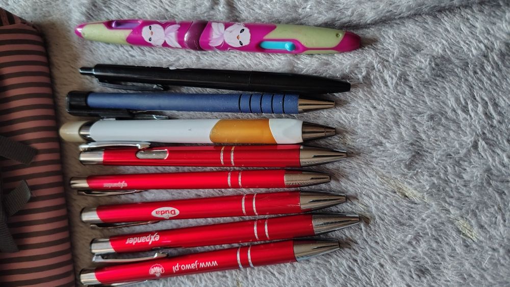 Zestaw długopisów