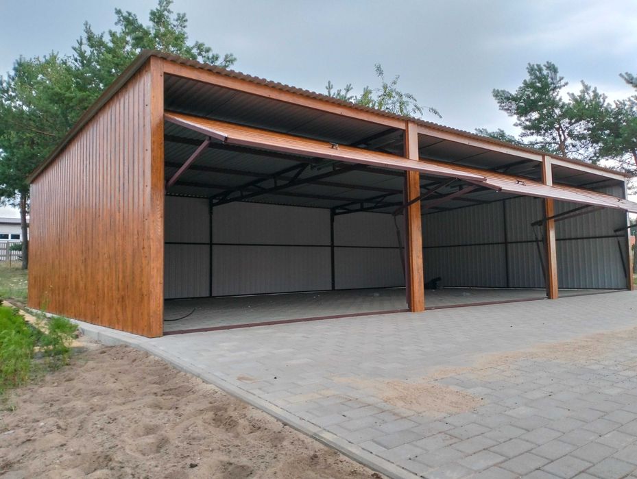 Garaż blaszany garaż blaszak garaże blaszane 8x6  5x7 7x5 łódz
