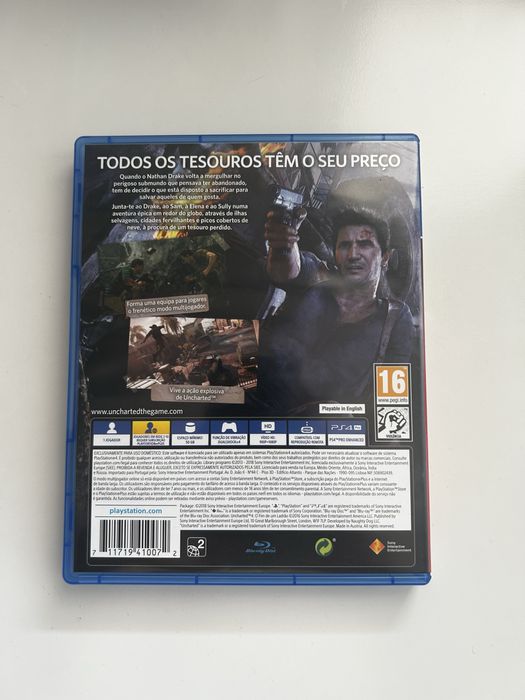 Uncharted 4 Para Ps4