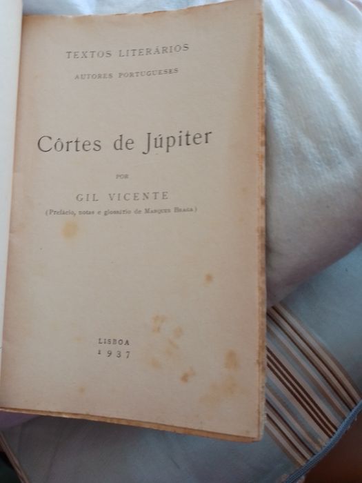 In nominei dei - Saramago - Caminho -- 3 edição - 12E - Cortes de Jupiter por Gil Vicente - Lisboa 1937 - 1 edição - 7E Desde 2E