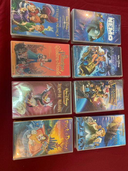 Filmes VHS para criancas