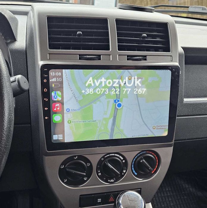 Магнитола COMPASS Jeep PATRIOT RENEGADE Патриот Компас CarPlay Android 16