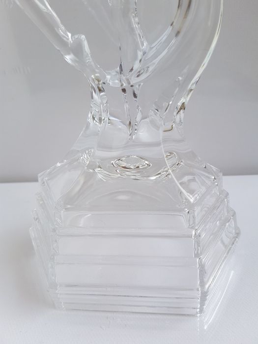 Bailarina Escultura em Vidro