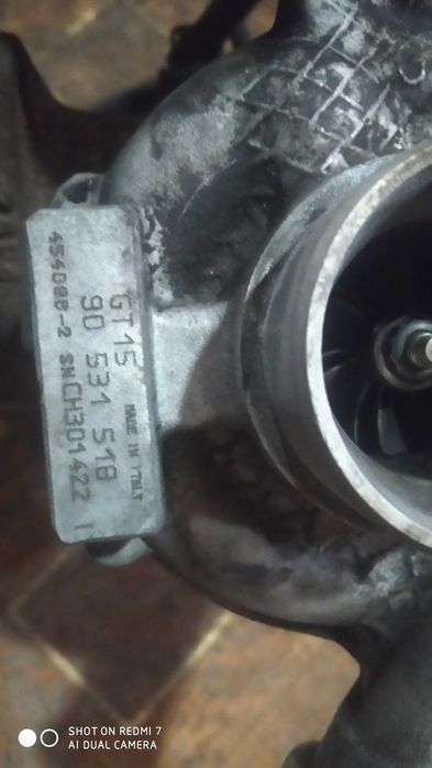 турбіна опель 2.0 dti 90 531 518 90531518 garret gt15 комбо вектра