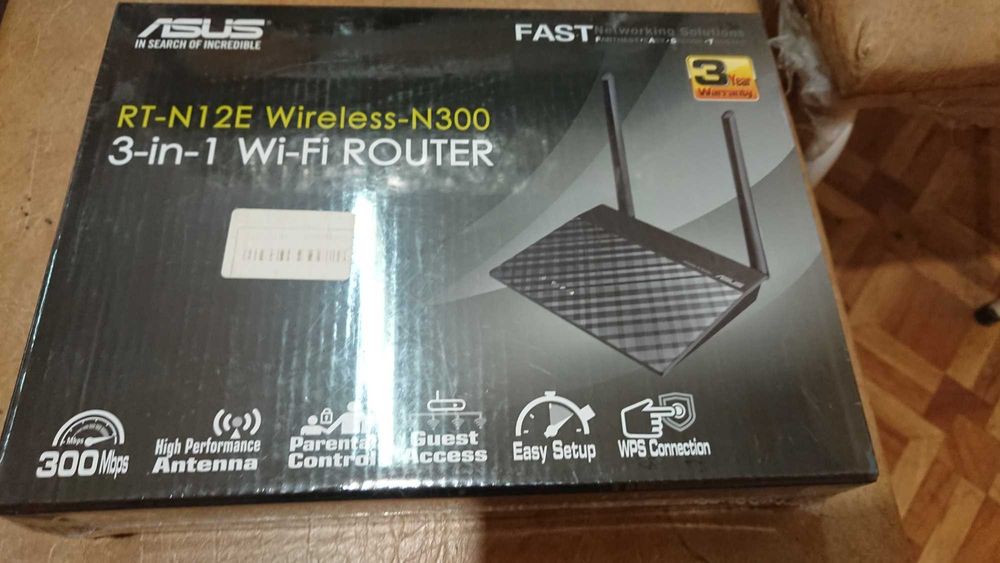 Маршрутизатор роутер Asus RT-N12E