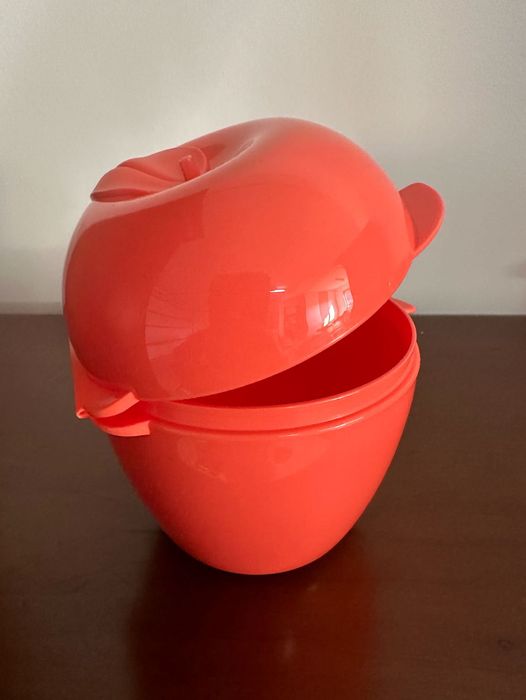 Caixa Maçã Tupperware