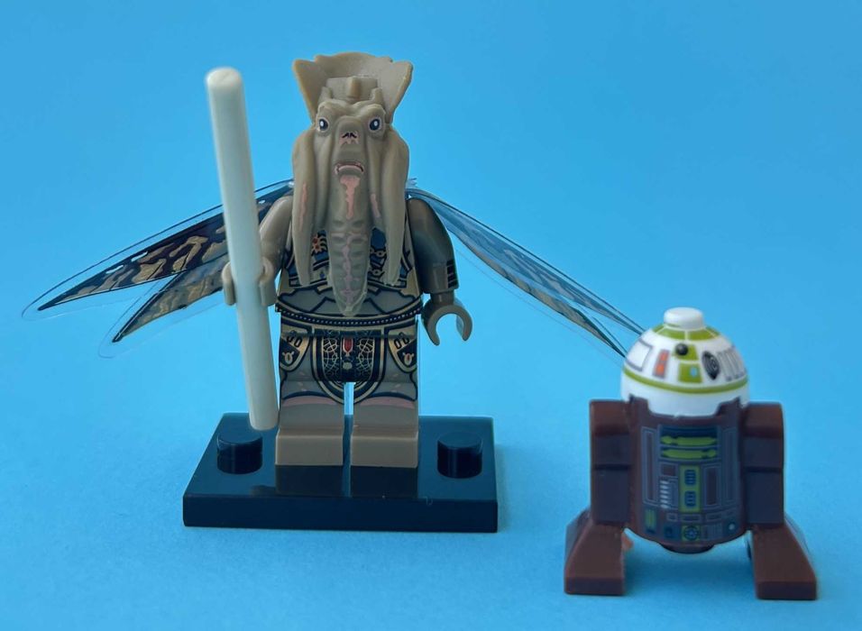 Poggle the Lesser e R7-A7 (Star Wars)