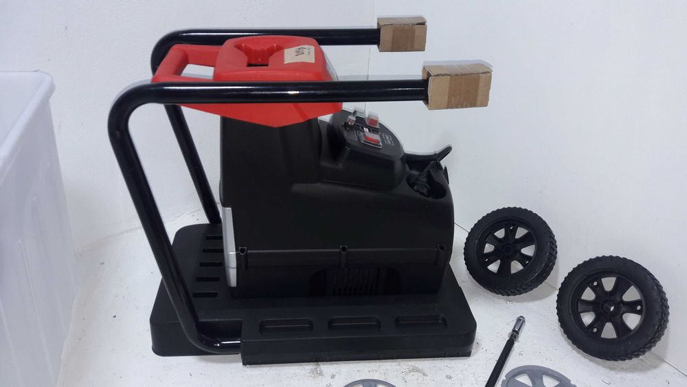 NOWY Frezowy rozdrabniacz do gałęzi Scheppach GS60 Z koszem