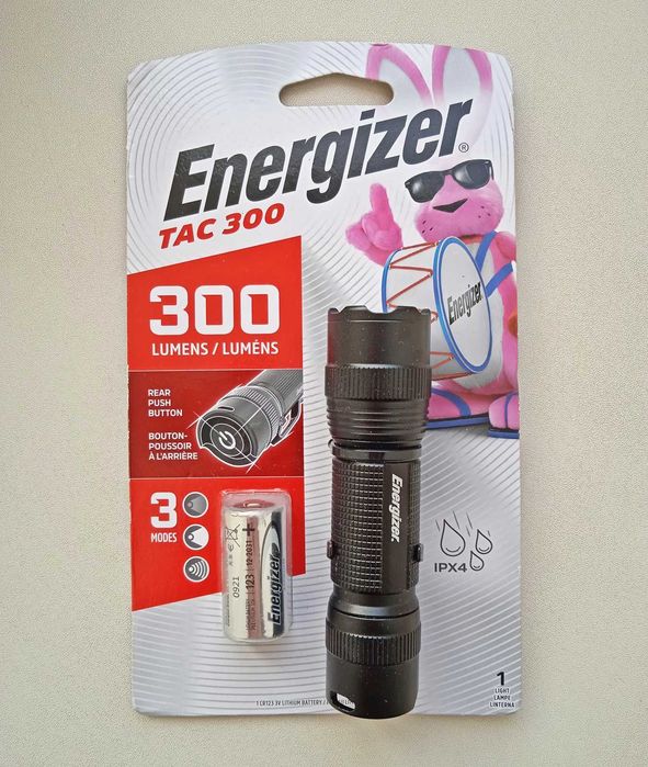 Тактический фонарь, ліхтар Energizer. З США. Оригінал. Новий