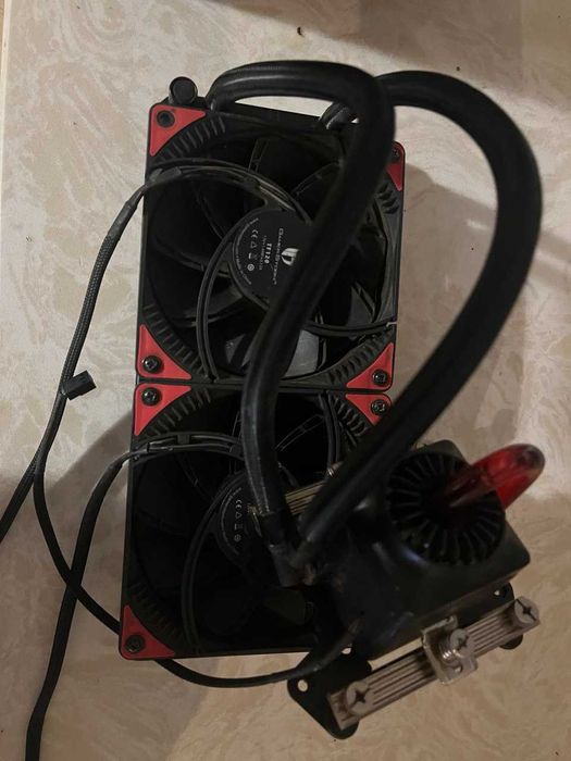 Chłodzenie Wodne AIO Deepcool Captain 240 EX | LGA1700 AM4 AM5 | Ciche