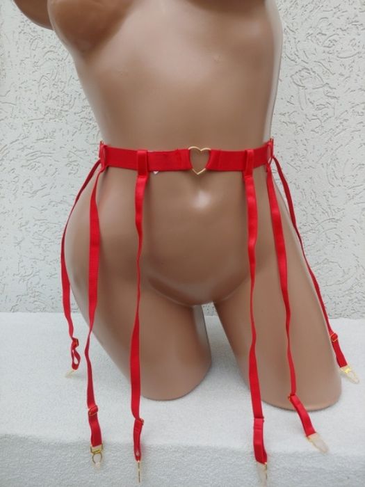 XS-4XL пояс для панчіх на 6-8 тримачів пажів новий