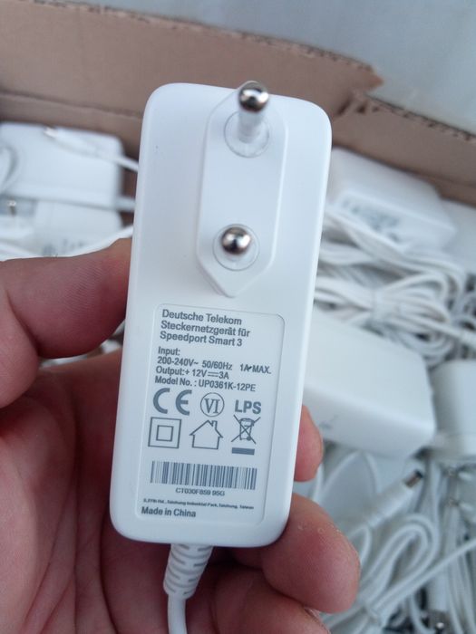 Електрошрот Блок Deutsche Telekom живлення 12В 12V 3.0A 36W кращий