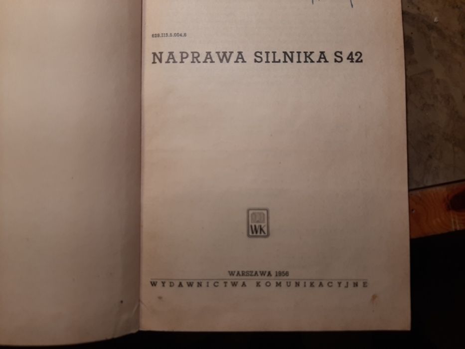 Książka Naprawa silnika S42