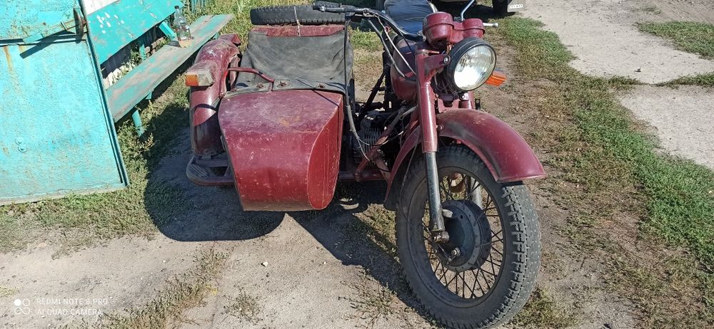 Мотоцикл Мт 10 с коляской