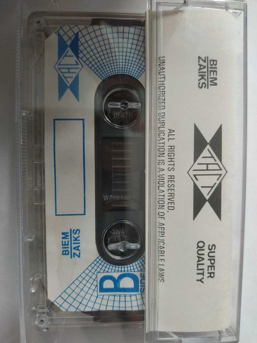 metal onslaught- cease to exit slayer- haunting the chapel # kaseta