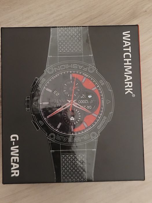 Zegarek smartwatch Smartwatch WATCHMARK G-Wear Black czarny