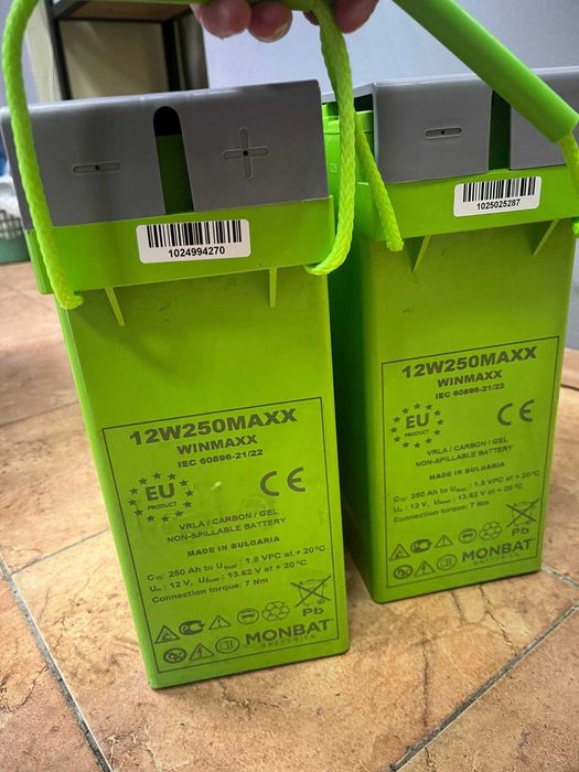 Monbat  250Ah GEL Карбоновая батарея высокой цикличности