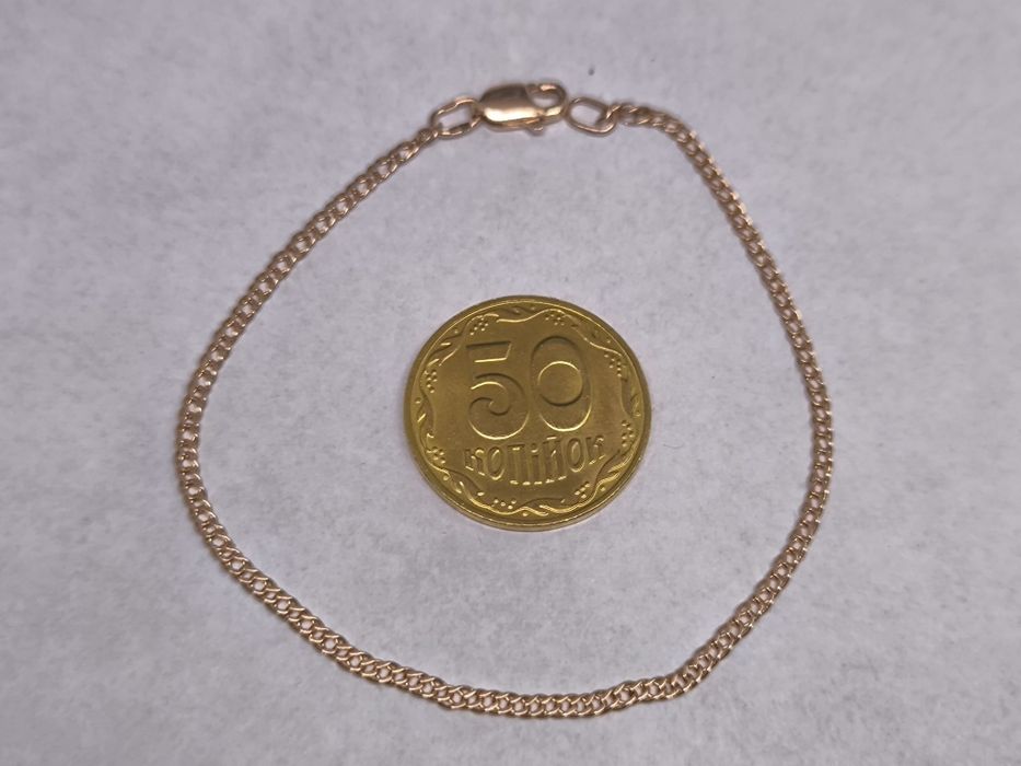 Браслет золотой 19см (2.09гр)