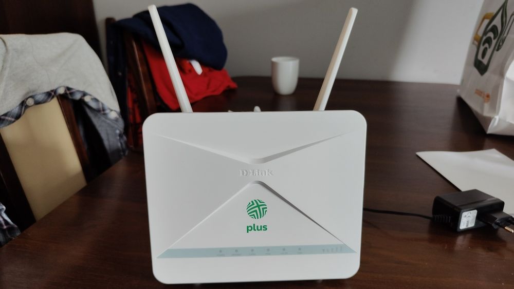 Router D-Link z Plusa