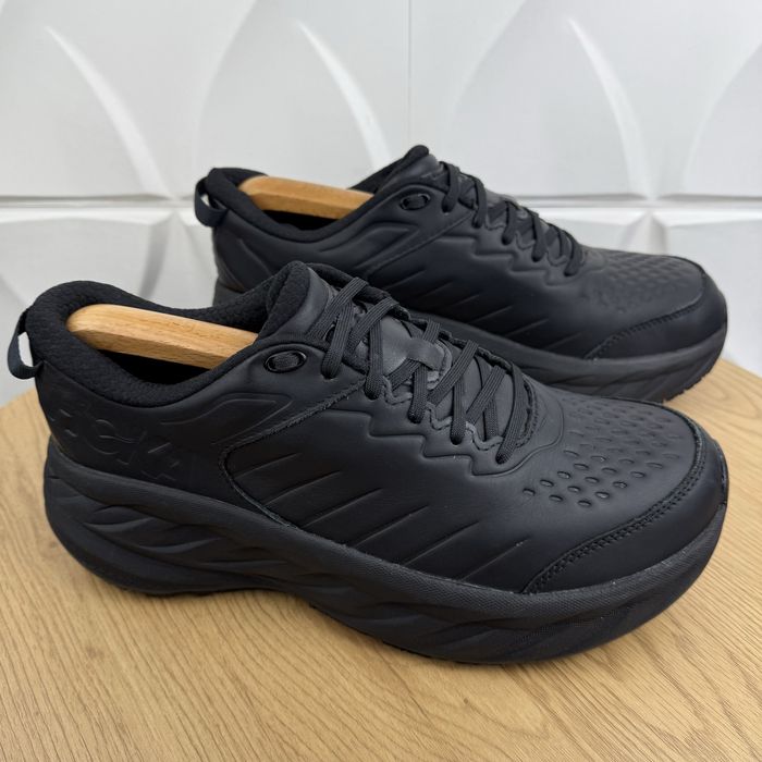 Оригінальні шкіряні кросівки Hoka bondi SR