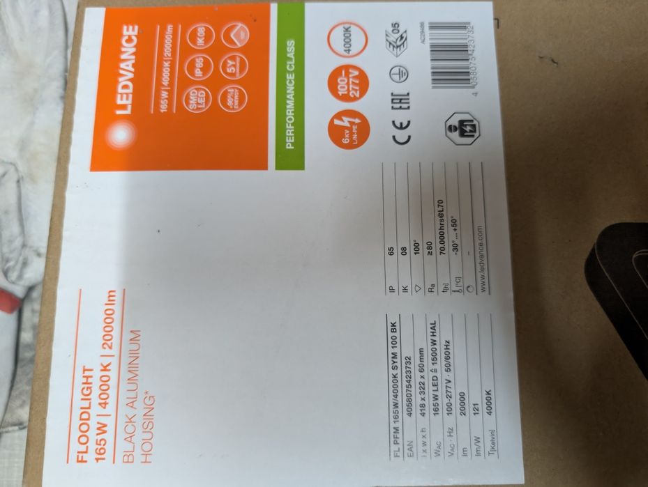 Lampa LED 165w 4000k