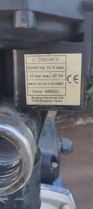 Bomba de água de 1"