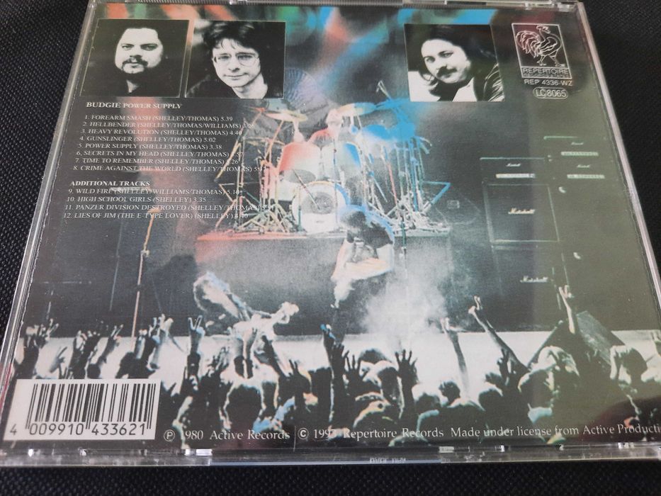 Budgie Power Supply CD