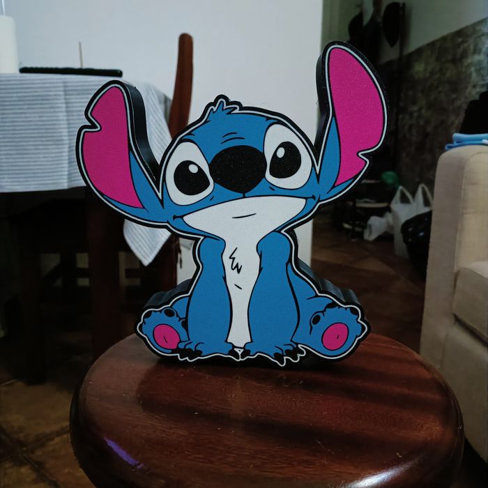 Luminária temática stitch