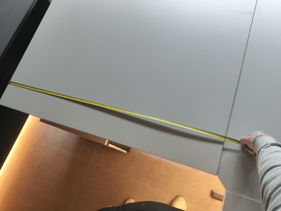 Secretária em L em bom estado