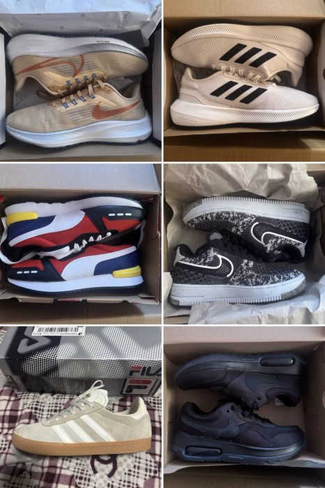 Оригінальні кросівки nike adidas puma asics