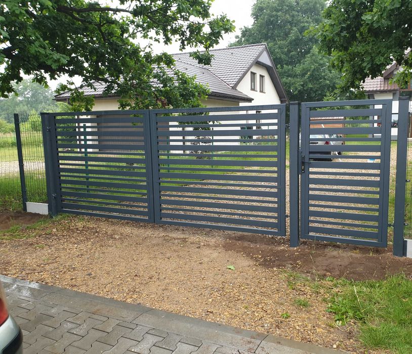Ogrodzenie/ogrodzenia panelowe z montażem. Bramy, Furtki Montaż